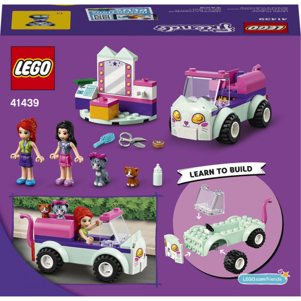 Фото - Конструктор LEGO Friends Авто парикмахера для кошек (41439)