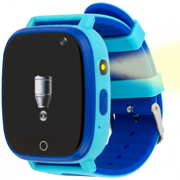 Фото - Дитячий годинник AmiGo GO001 Swimming Camera+LED Blue