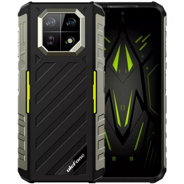 Фото - Смартфон Ulefone Armor 22 8/256Gb Black-Green