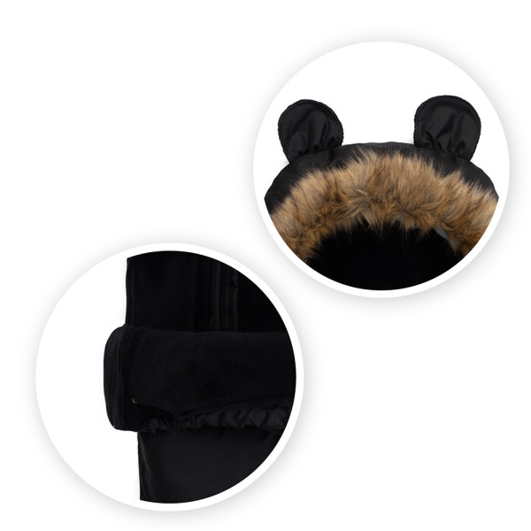 Фото - Конверт для коляски MoMi COZY Black