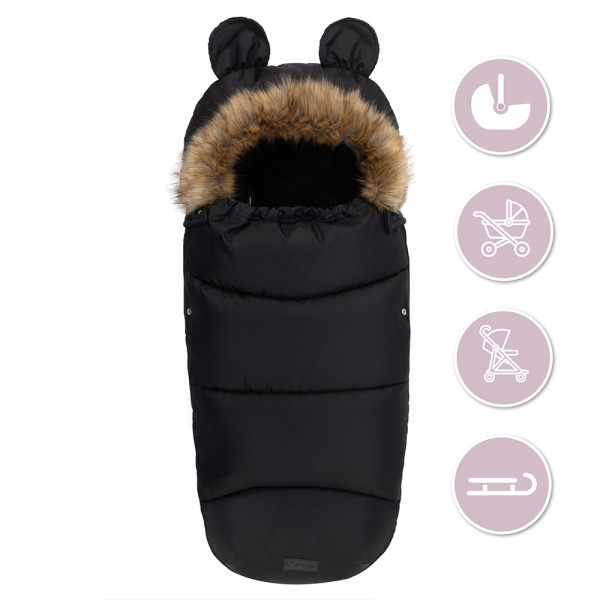 Фото - Конверт для коляски MoMi COZY Black