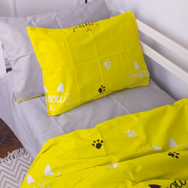 Фото - Комплект постільної білизни дитячий MirSon 143х210 см Kids Time 19-0785 Cascata Бязь (2200007072699)