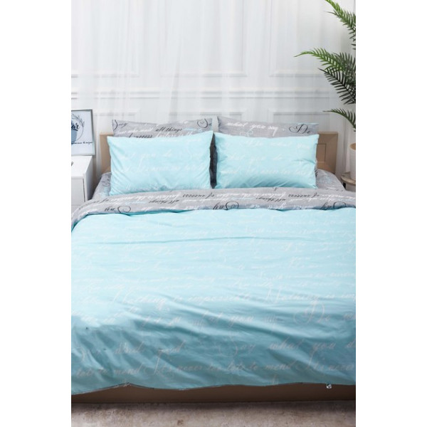 Фото - Комплект постільної білизни Moon&Star 160х220х2 нав. 2х70х70 Autograph Mind Бязь Gold Люкс (MS-820000727)