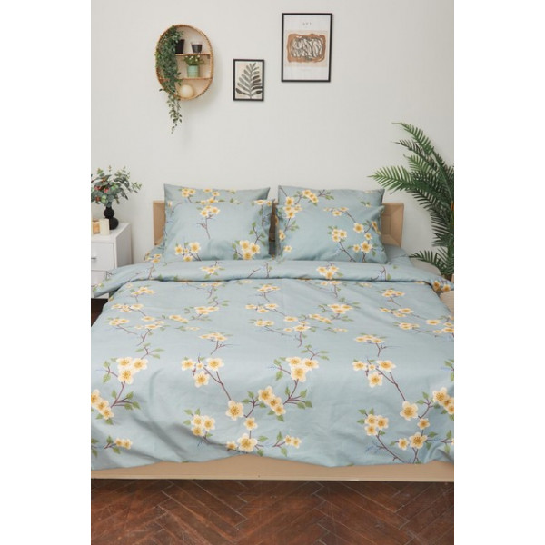 Фото - Комплект постільної білизни Moon&Star 175х210 Spring Flower Мікросатин Premium (MS-820001395)