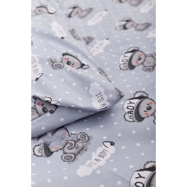 Фото - Комплект постільної білизни Moon&Star 160х220 Teddy Boy Бязь Gold Люкс (MS-820001375)