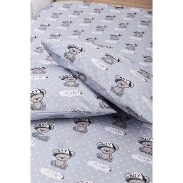 Фото - Комплект постільної білизни Moon&Star 160х220 Teddy Boy Бязь Gold Люкс (MS-820001375)