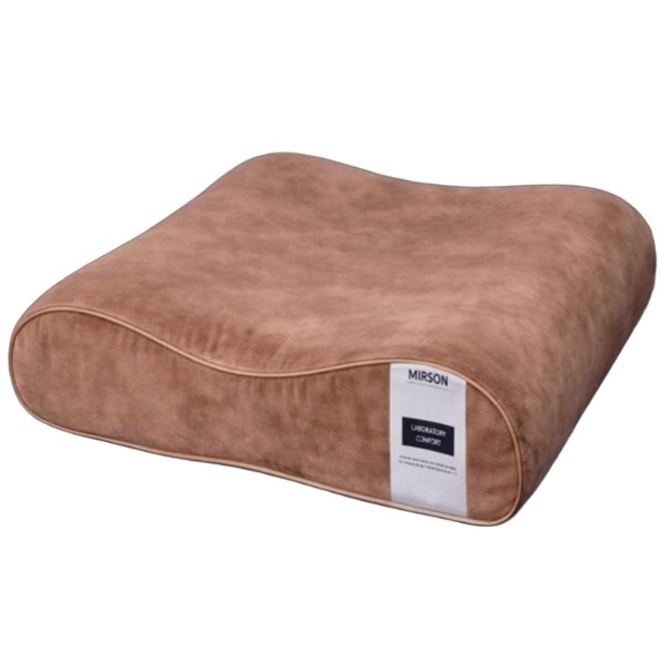 Фото - Подушка ортопедическая MirSon №4163 28-0003 Brown Velvet (2200006423775)