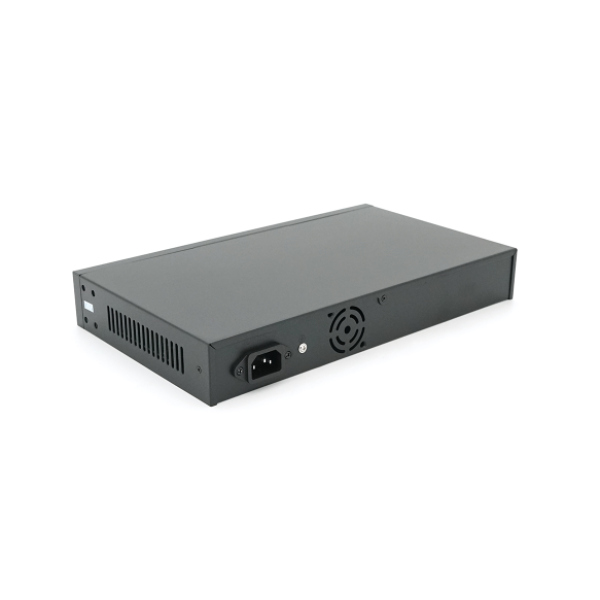 Фото - Коммутатор локальной сети (Switch) Merlion 4 POE 10/100 +2 RJ45 10/100 встроенный блок питания 52V (YT41641)