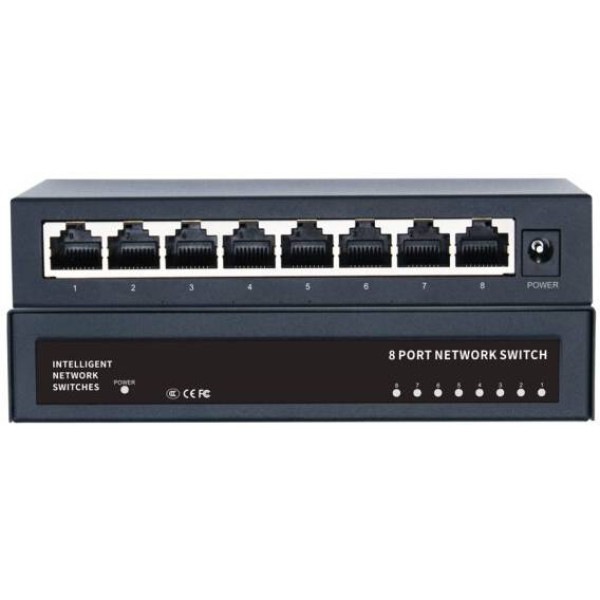 Фото - Коммутатор локальной сети (Switch) Merlion MG1008 (YT41672)