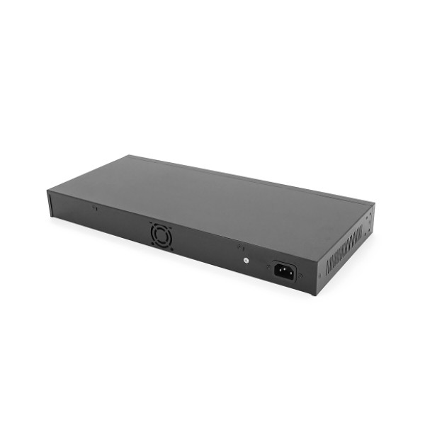 Фото - Коммутатор локальної мережі (Switch) Merlion 4 POE 10/100 +2 RJ45 10/100 вбудований блок живлення 52V (YT41697)