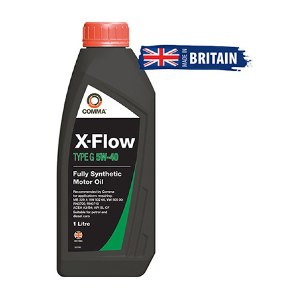 Фото - Масло для авто COMMA X-FLOW TYPE G 5W-40 1л (XFG1L)