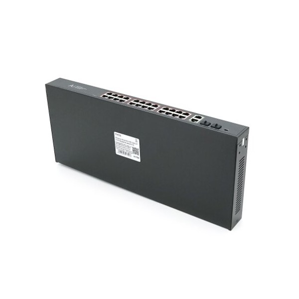 Фото - Коммутатор локальної мережі (Switch) Merlion 4 POE 10/100 +2 RJ45 10/100 вбудований блок живлення 52V (YT41700)