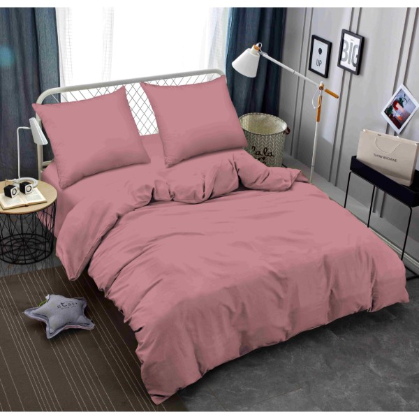 Фото - Комплект постільної білизни Zastelli 17-1718 Dusty Rose жатка 2х145х210 Рожевий (22032)