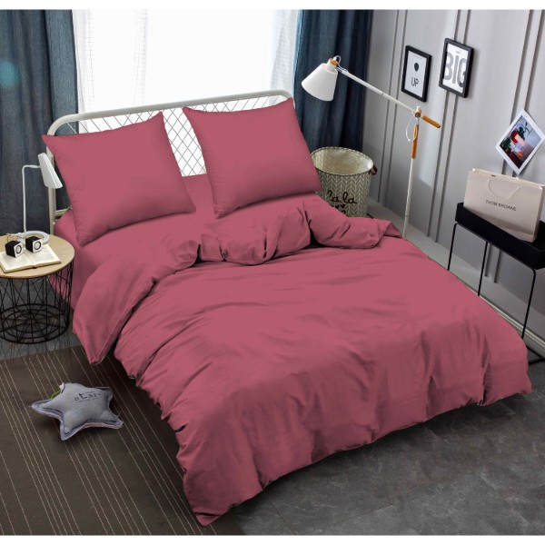 Фото - Комплект постільної білизни Zastelli 18-1631 Earth Red 145х210 Червоний (22015)