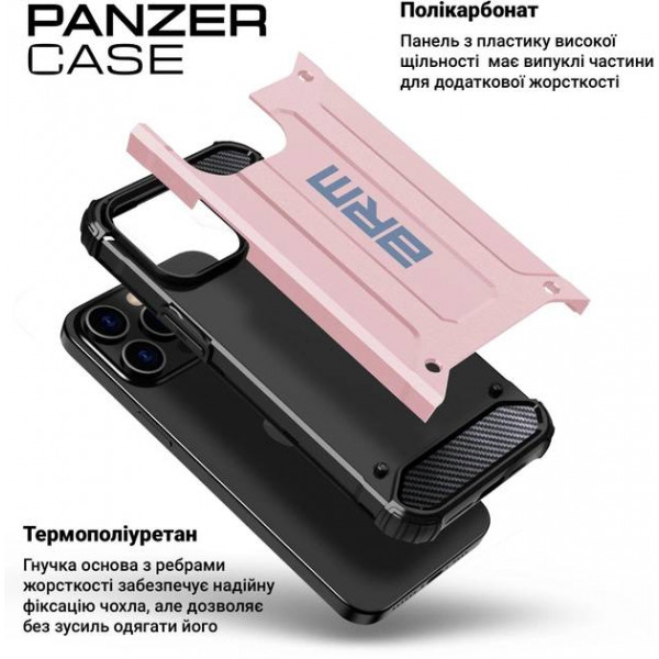 Фото - Чохол для смартфону Armorstandart Panzer for Samsung S23 FE 5G (SM-S711) Pink (ARM73704)
