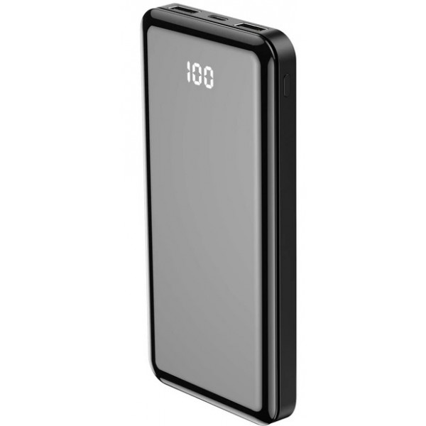 Фото - Батарея мобільна Forever TB-411 ALLin1 10000 mAh with cables USB-C + Lightning + microUSB Black (GSM103789)