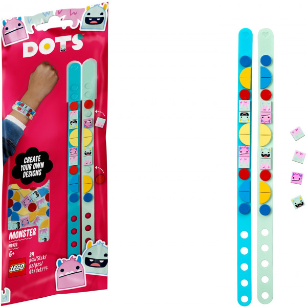 Фото - Конструктор LEGO DOTs Браслет «Монстры» (41923) Фото - Конструктор LEGO DOTs Браслет «Монстры» (41923)