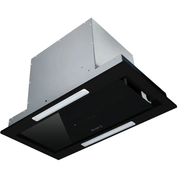 Фото - Витяжка вбудована Borgio BTC-BOX full glass 52 Black SU