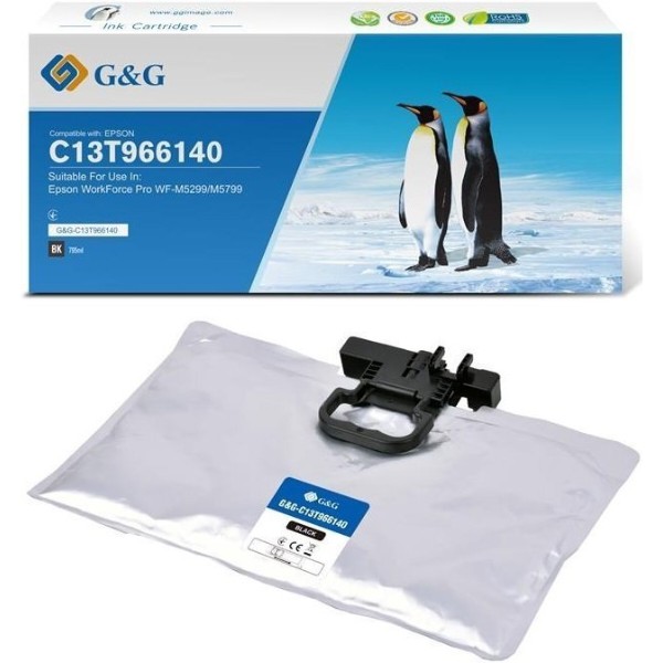 Фото - Картридж для лазерных принтеров/МФУ G&G for Epson WorkForce Pro WF-5299DW/M5799DWF/M5298DW (C13T966140)