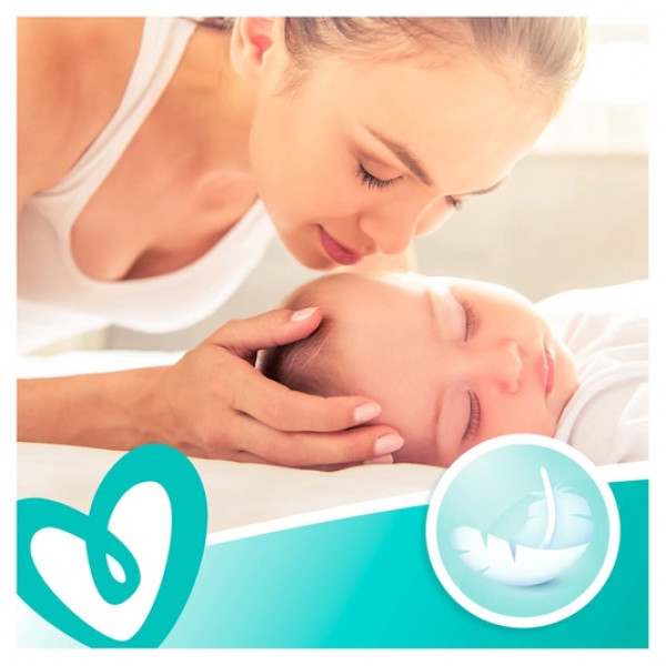 Фото - Вологі серветки для немовлят Pampers Sensitive, 2x52 шт. (81687191)