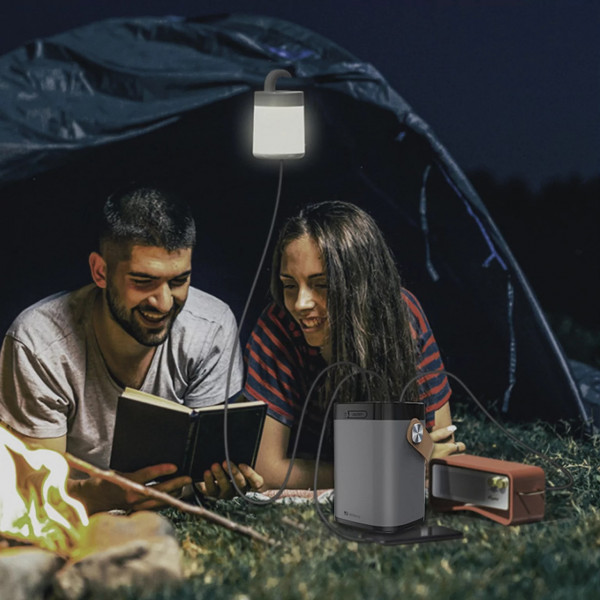 Фото - Батарея мобільна Sandberg PD 60000mAh 3A QC3.0/VOOC 20W, ліхтарик 3W (420-71)