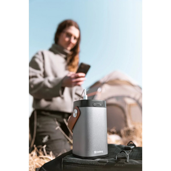 Фото - Батарея мобільна Sandberg PD 60000mAh 3A QC3.0/VOOC 20W, ліхтарик 3W (420-71)