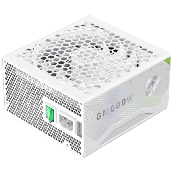 Фото - Блок живлення для ПК Gamemax GM 600B WH Fully-modular New