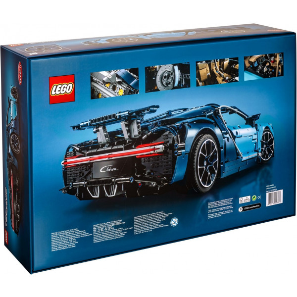 Фото - Конструктор LEGO Technic Автомобиль Bugatti Chiron (42083)