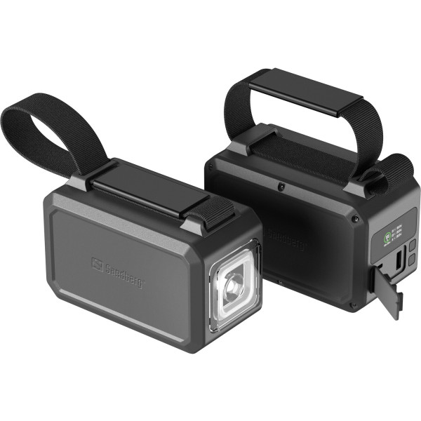 Фото - Батарея мобільна Sandberg Survivor 40000mAh, 100W, 2xUSB-С, USB-A, LED Black (421-14)