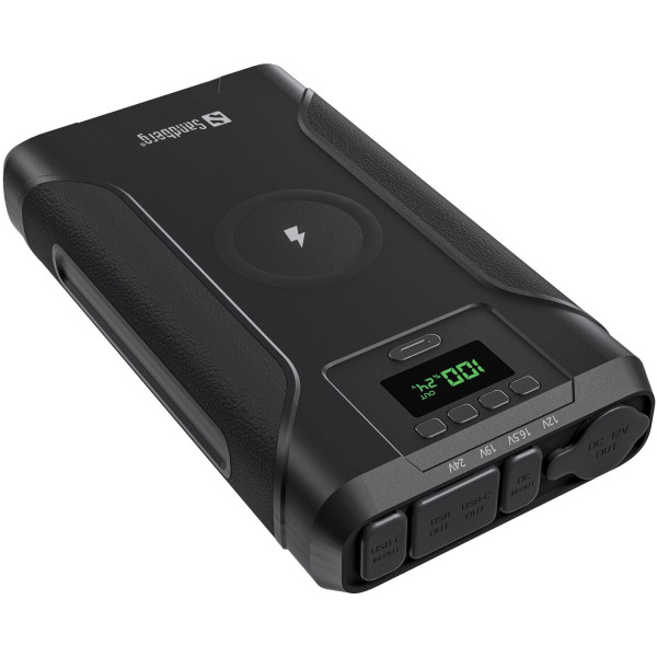 Фото - Батарея мобильная Sandberg Survivor 76800mAh DC91W PD100W,2xUSB-С+USB-A18W,Cigar Lighter120W (421-15)