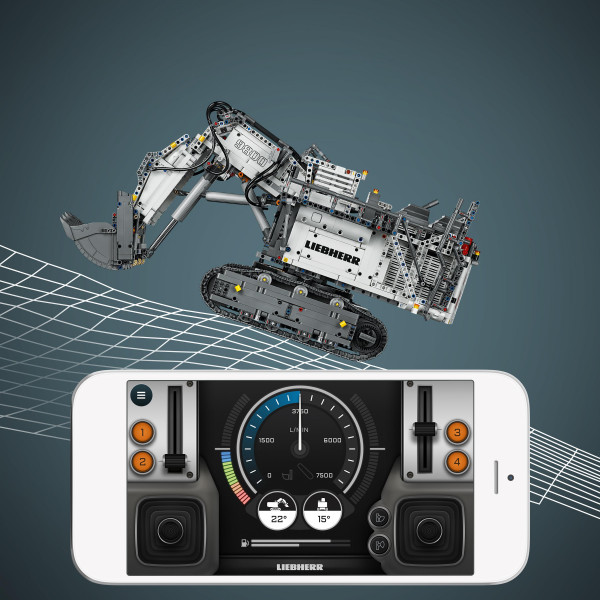 Фото - Конструктор LEGO Technic Ескаватор Liebherr R 9800 (42100)