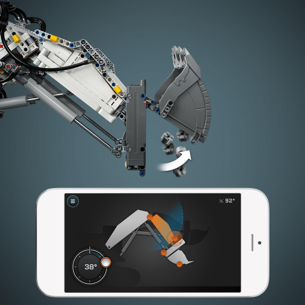 Фото - Конструктор LEGO Technic Ескаватор Liebherr R 9800 (42100)