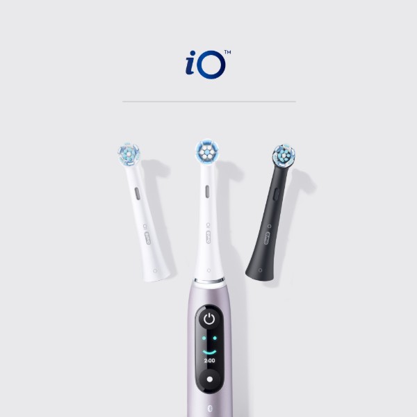 Фото - Насадка для зубної щітки Oral-B Braun iO RB Ultimate Clean максимальне очищення Чорні, 4 шт