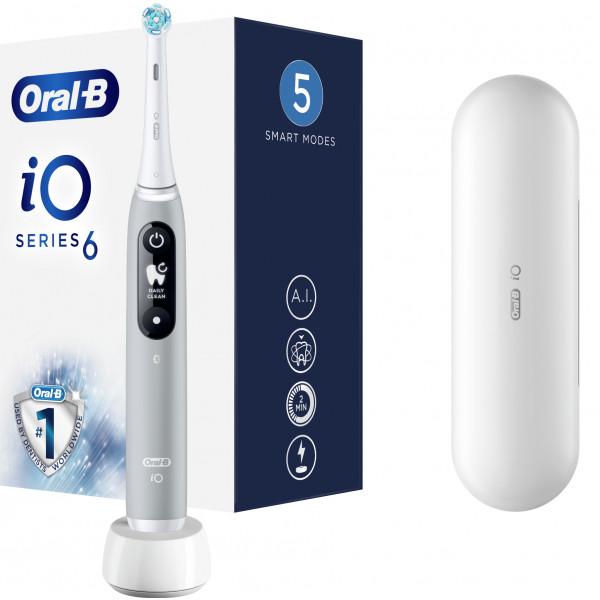 Фото - Зубная щетка электрическая Braun Oral-B iO Series 6 iOM6.1A6.1K Grey Opal