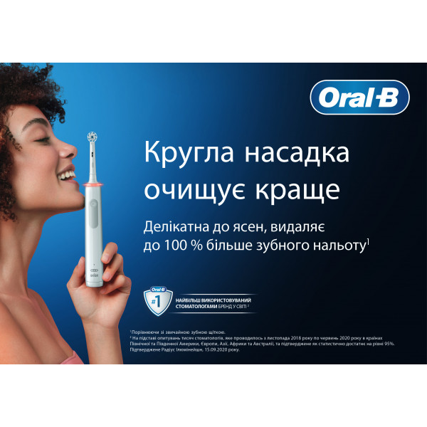 Фото - Зубна щітка електрична Oral-B Braun Pro Series 3 3500 D505.513.3X Біла + Футляр