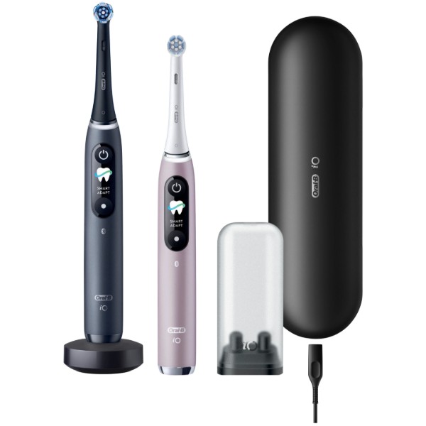 Фото - Зубная щетка электрическая Oral-B Braun iO Series 9 Duo iOM9d.2J2.2AD типа 3758 + дополнительная ручка Black
