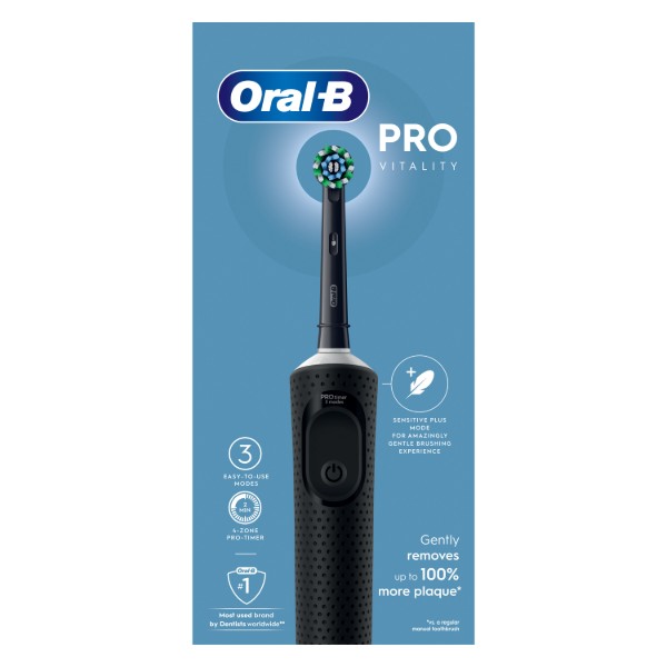 Фото - Уцінка - Зубна щітка електрична Oral-B Braun Vitality D103.413.3 Protect x clean типу 3708 Black