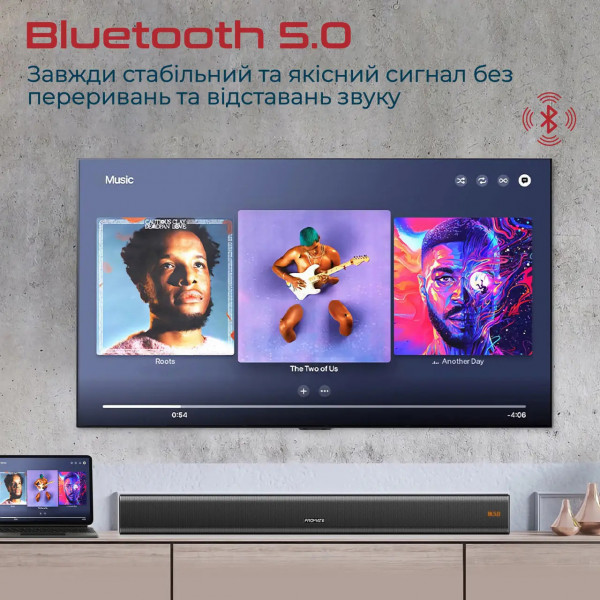 Фото - Саундбар Promate Streambar-60.Black