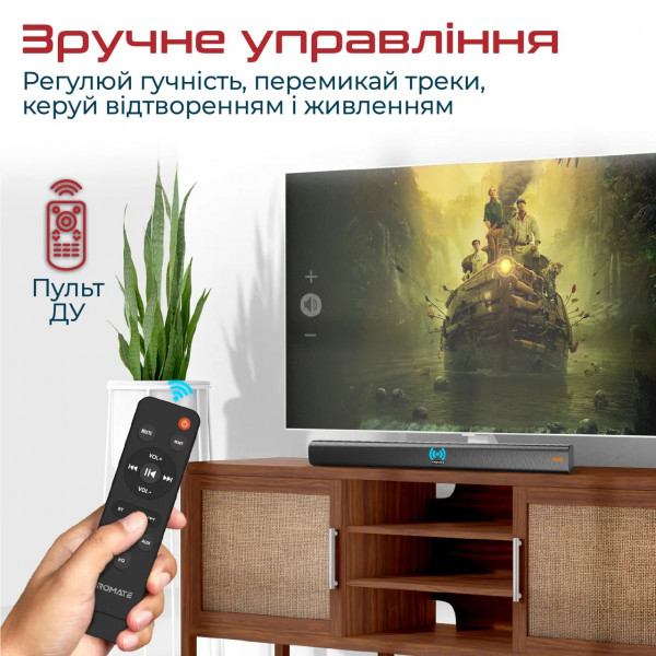 Фото - Саундбар Promate Streambar-60.Black