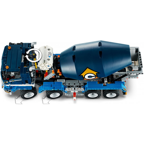 Фото - Конструктор LEGO Technik Бетономішалка (42112)