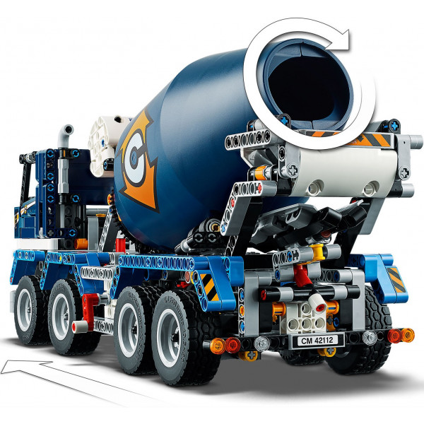Фото - Конструктор LEGO Technik Бетономішалка (42112)
