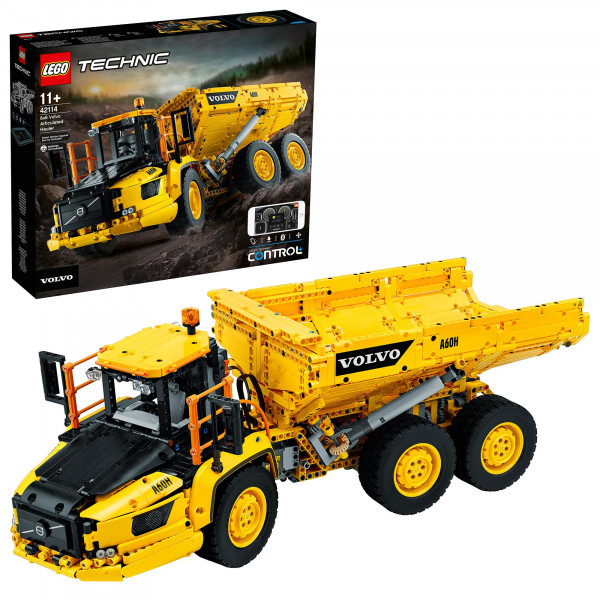 Фото - Конструктор LEGO Technik Шарнирный самосвал Volvo A25F 6х6 (42114)
