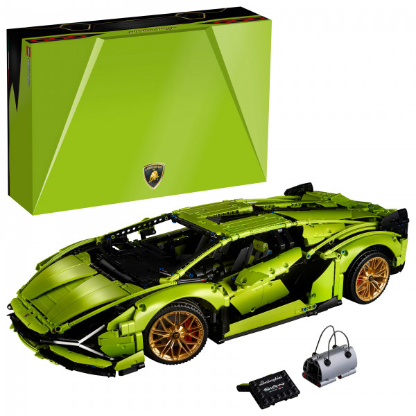 Фото - Конструктор LEGO Technic Lamborghini Sián FKP 37 (42115) Фото - Конструктор LEGO Technic Lamborghini Sián FKP 37 (42115)