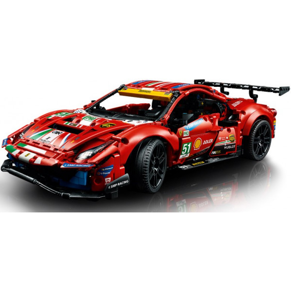 Фото - Конструктор LEGO Technic Ferrari 488 GTE AF Corse №51 (42125)