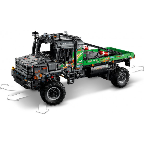 Фото - Конструктор LEGO Technic Повнопривідний вантажівка-позашляховик Mercedes-Benz Zetros (42129)