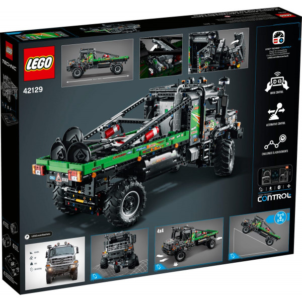 Фото - Конструктор LEGO Technic Повнопривідний вантажівка-позашляховик Mercedes-Benz Zetros (42129)