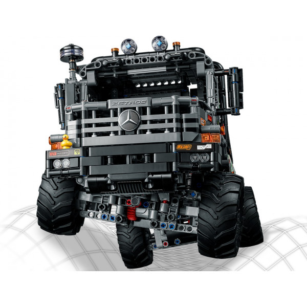 Фото - Конструктор LEGO Technic Повнопривідний вантажівка-позашляховик Mercedes-Benz Zetros (42129)