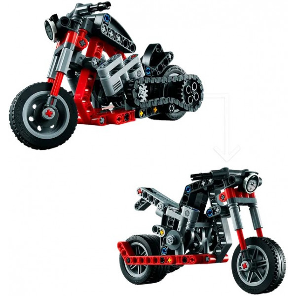 Фото - Конструктор LEGO Technic Мотоцикл (42132)