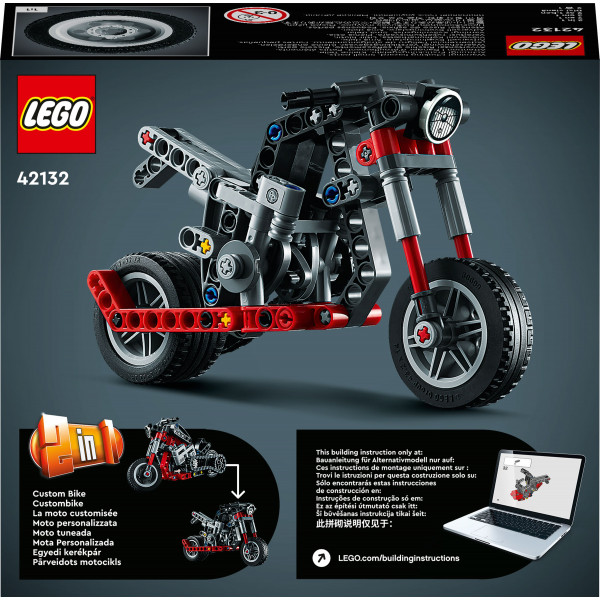 Фото - Конструктор LEGO Technic Мотоцикл (42132)