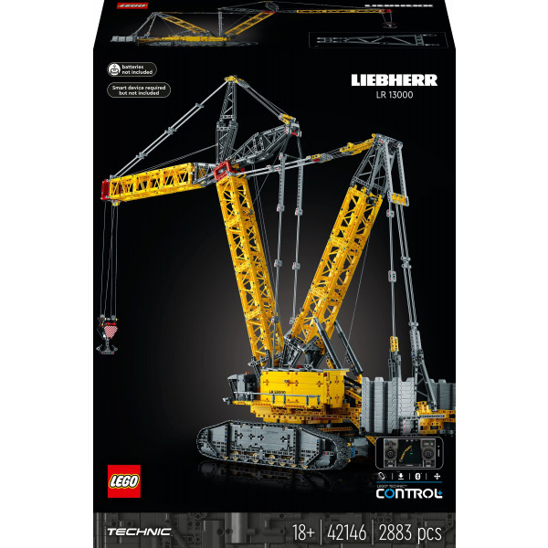 Фото - Конструктор LEGO Technic Гусеничный подъемный кран Liebherr LR 13000 (42146)